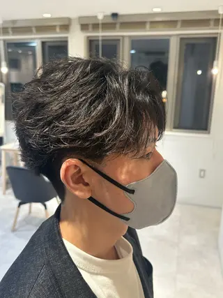 パーマ メンズ AITOKYO  men's 横浜所属・【パーマの達人】 メンズ特化🔥小平徹のヘアスタイル