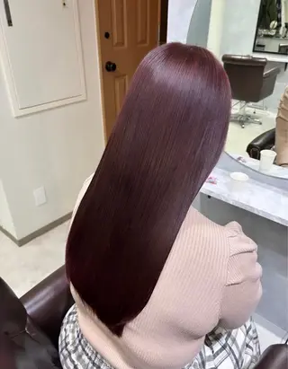 ロング カラー まりん モデル募集中🤍のヘアスタイル