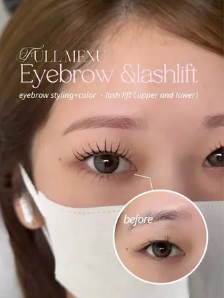 アイブロウ unefleur YUNAのマツエク・マツパデザイン