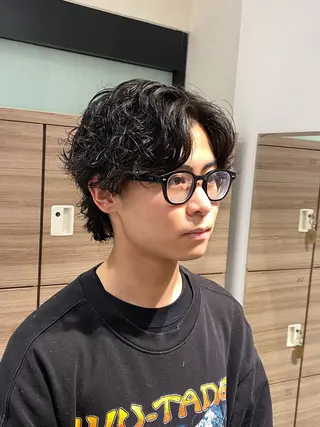 パーマ chinatsu ໒꒱ ‧₊˚のヘアスタイル