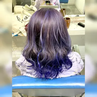 ミディアム カラー ♥️ルフ🐒 ミレイ♥️のヘアスタイル