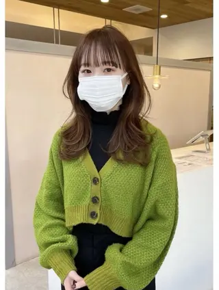 カラー 透明感/ハイトーン /デザインカラー大輝のヘアスタイル