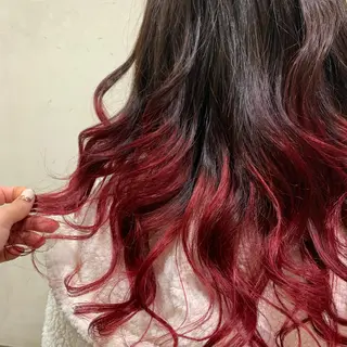 セミロング カラー Charme所属・佐藤 瑚碧のヘアスタイル