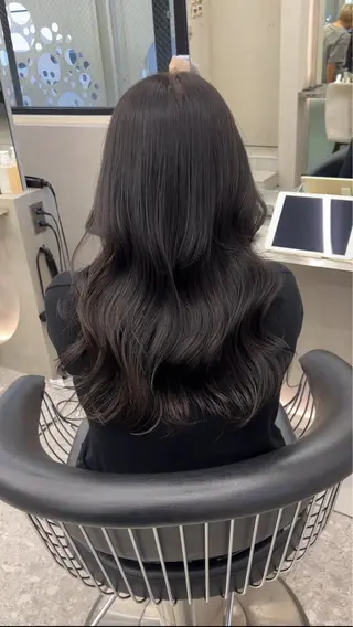 ロング カラー Hiroki 韓国ヘア🇰🇷のヘアスタイル