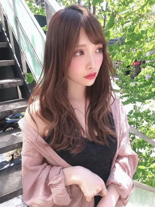 ロング ボンドストーリーノヴァ所属・縮毛矯正・髪質改善 ❣️三浦正也のヘアスタイル