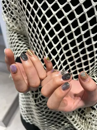 ネイル 【韓国ヘア・ネイル】 HINATA🍒のネイルデザイン