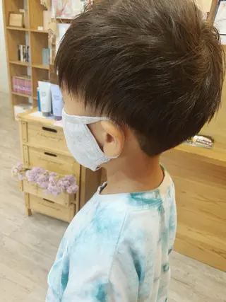 ショート メンズ キッズ 佐藤 美咲のヘアスタイル