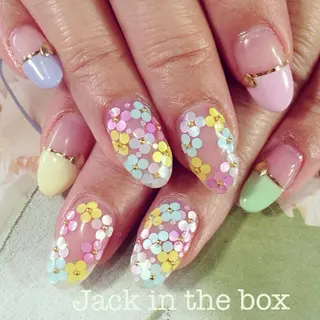 ネイル Nail salon Jack in the box所属・Jack in the boxのネイルデザイン