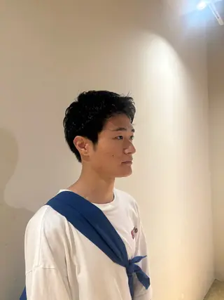 メンズ かりかわ まみのヘアスタイル