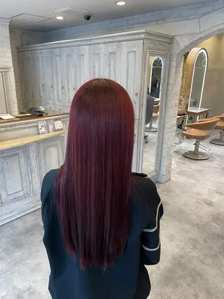 カラー AKITO /溝の口駅のヘアスタイル