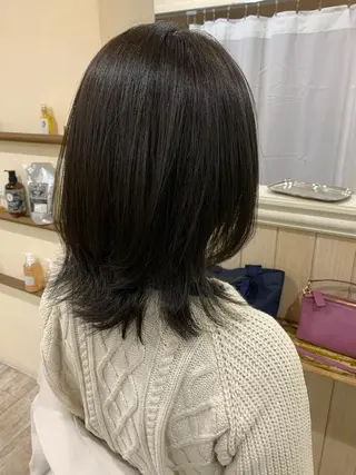 ミディアム 丹野 圭太のヘアスタイル