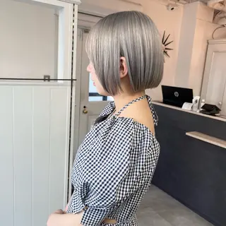 ショート カラー ボブ& 髪質改善FUMIYAのヘアスタイル