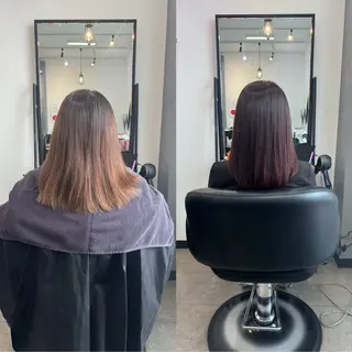 ショート カラー 髙橋 李里亜のヘアスタイル