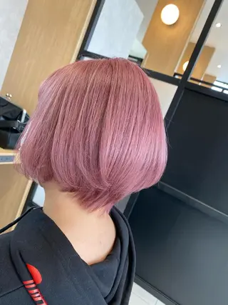 ショート ヤマグチ ナツキのヘアスタイル