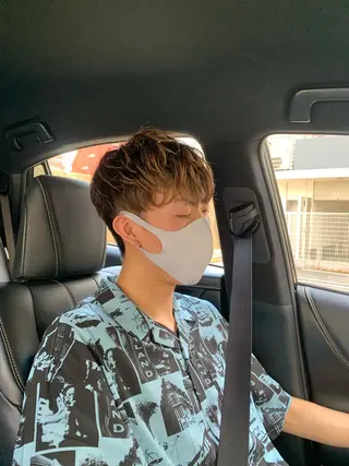 ショート メンズ よしのり genieeのヘアスタイル