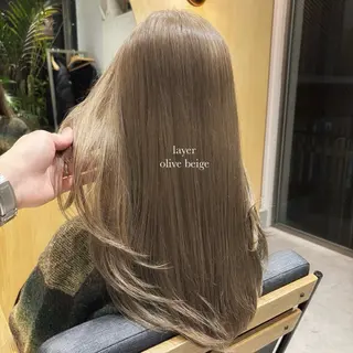 ロング カラー 🌈艶ハイトーン🌈 心を込めます🤝涼介のヘアスタイル