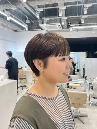 ショート レイヤーカット Kinoのヘアスタイル