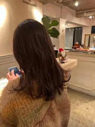 セミロング NAO🌿似合わせ トレンドhairのヘアスタイル