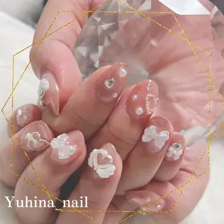 ネイル Yuhina _nail‪ෆ‪.*のネイルデザイン