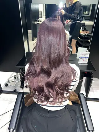 ロング カラー kimika🥑 メンズ/髪質改善のヘアスタイル