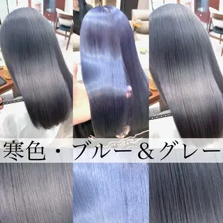セミロング カラー HACCH （ハッチ）所属・丁寧なブリーチ& ・レイヤーショートのヘアスタイル