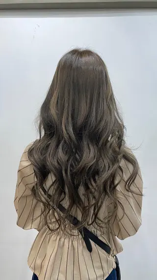 セミロング プルエクステ界隈 ハイトーン/カツオ✨のヘアスタイル