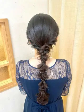 ヘアアレンジ 推し活＊イベントヘア 💕ゆり🐈🐾のヘアスタイル