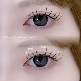 マツエク・マツパ EYELA リアのマツエク・マツパデザイン