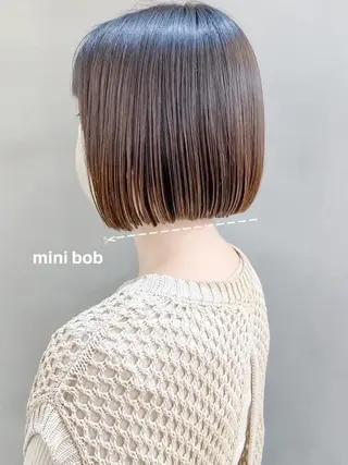 ショート カラー stylist/ボブ ことの/韓国レイヤーのヘアスタイル