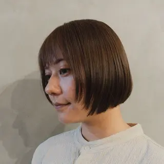 ショート カラー 🌿ボブ パーマ高橋啓太🌿のヘアスタイル