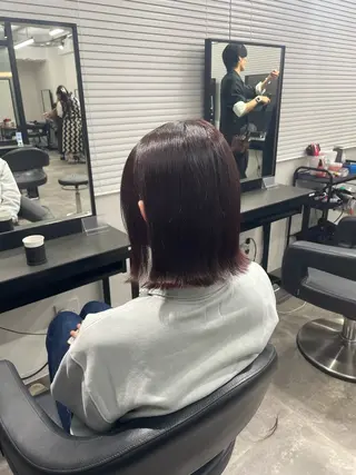 ミディアム カラー 🤍透明感推しカラー 🤍yui‪💞✨のヘアスタイル