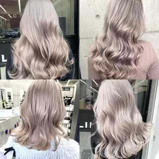 ロング Blonde nagoya sakae所属・岡留 愛美のヘアスタイル