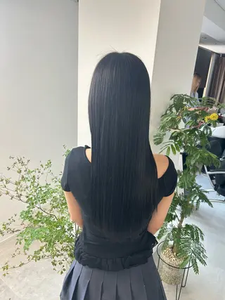 ロング カラー 透明感カラー Realharukaのヘアスタイル