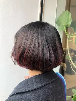 ショート カラー 大阪長居🌱野見山 卓也のヘアスタイル