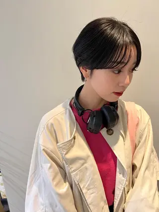 ショート MARU レイヤー/パーマのヘアスタイル