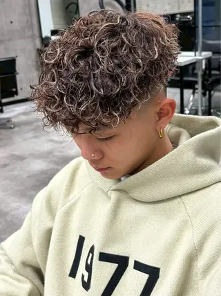 ミディアム メンズ era本店所属・笹尾 陸/era本店 メンズ短髪系美容師のヘアスタイル