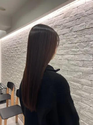 ロング TENSHO ハイトーンレイヤーのヘアスタイル