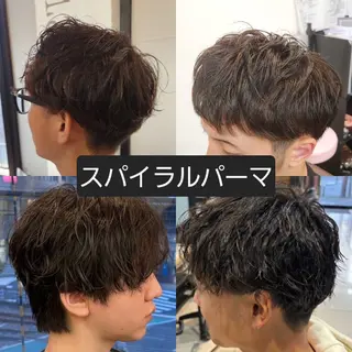 パーマ 🫟メンズパーマ地域 最安値🫟✂藤原のヘアスタイル