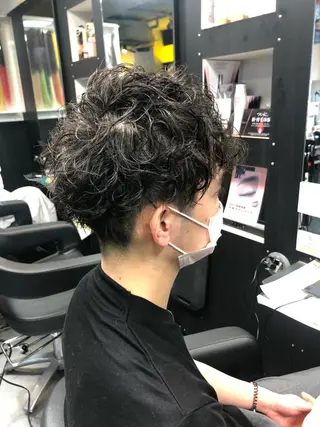 パーマ 韓国カラー/エクステ carryのヘアスタイル