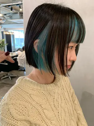ショート カラー アンニュイヘア🪽 ayumiのヘアスタイル