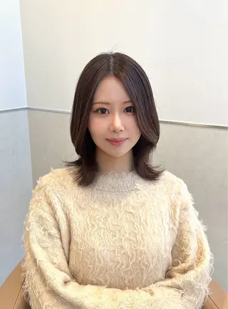 ミディアム カラー 韓国ヘア/エクステ/ Maiのヘアスタイル