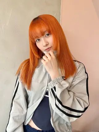 カラー 艶ブリーチ/表参道 ハイトーン /実乃梨のヘアスタイル