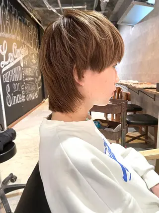 ショート カラー メンズ メンズヘア/レイヤー /ボブ山内春輝のヘアスタイル