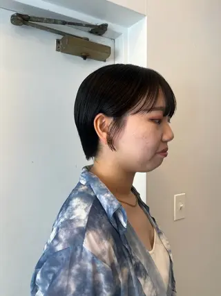 ショート e･n･u烏丸所属・やまのうち もえのヘアスタイル