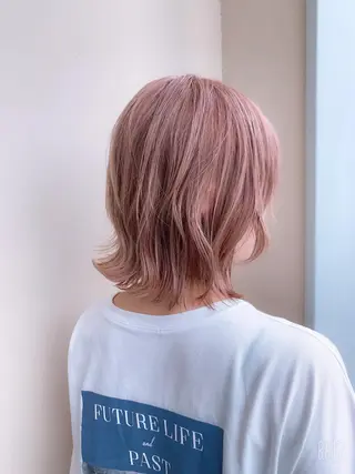 カラー 本格韓国ヘア🇰🇷 【uni】キューさんのヘアスタイル