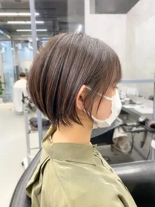 ショート カラー パーマ ヘアアレンジ メンズ キッズ ネイル マツエク・マツパ modek's tokyo所属・顔周りレイヤー ☺︎shunのヘアスタイル