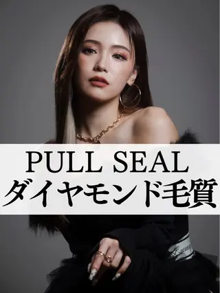 ロング RIRŪA所属・プルシールエクステ ちゃきのヘアスタイル