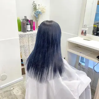 セミロング カラー ヘアアレンジ リピート指名no.1 /ruiのヘアスタイル