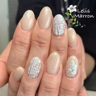 ネイル Lelis Marron所属・岸 侑李のネイルデザイン