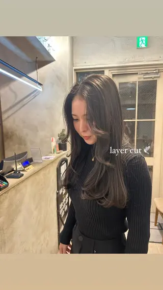 ロング カラー 🌙suwa🌙 /ショートカットのヘアスタイル
